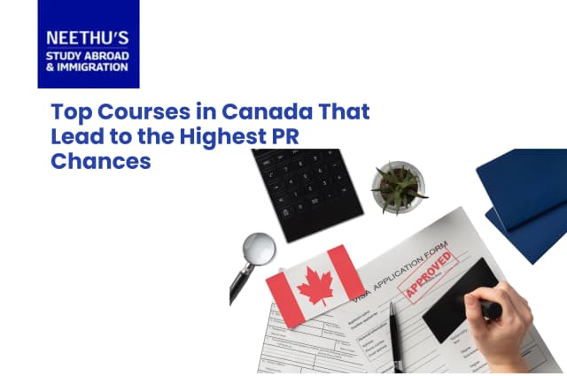 International students in Canada reviewing PR-friendly courses and immigration pathways after graduation.