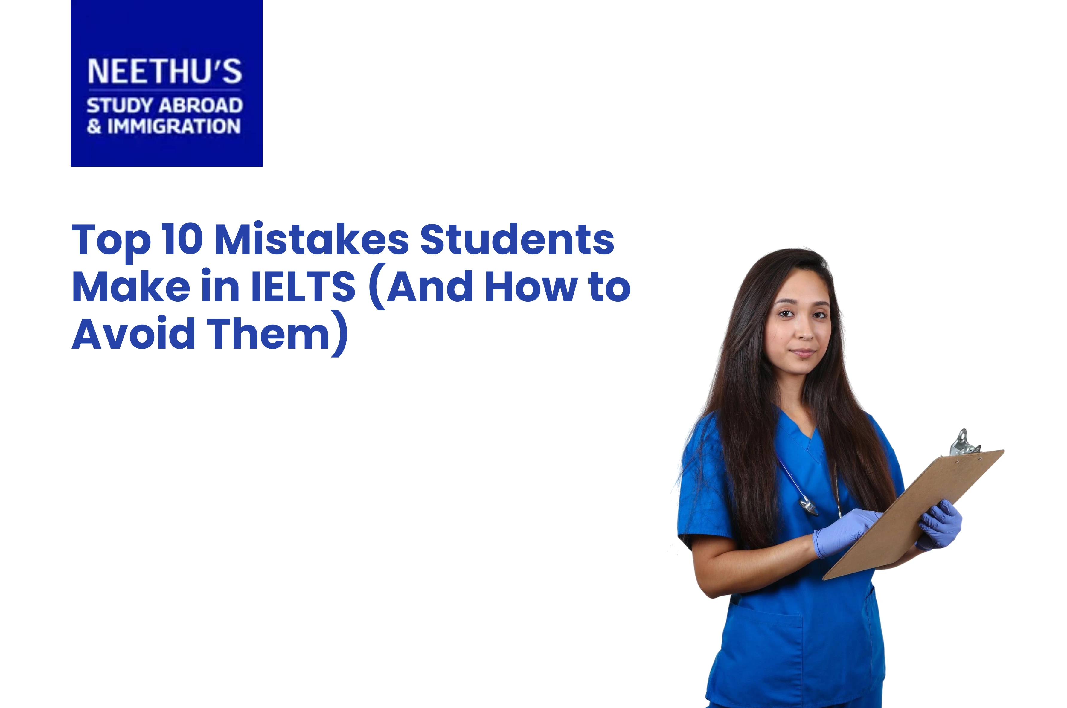 Nurse comparing IELTS and OET exams for international nursing jobs and registration.