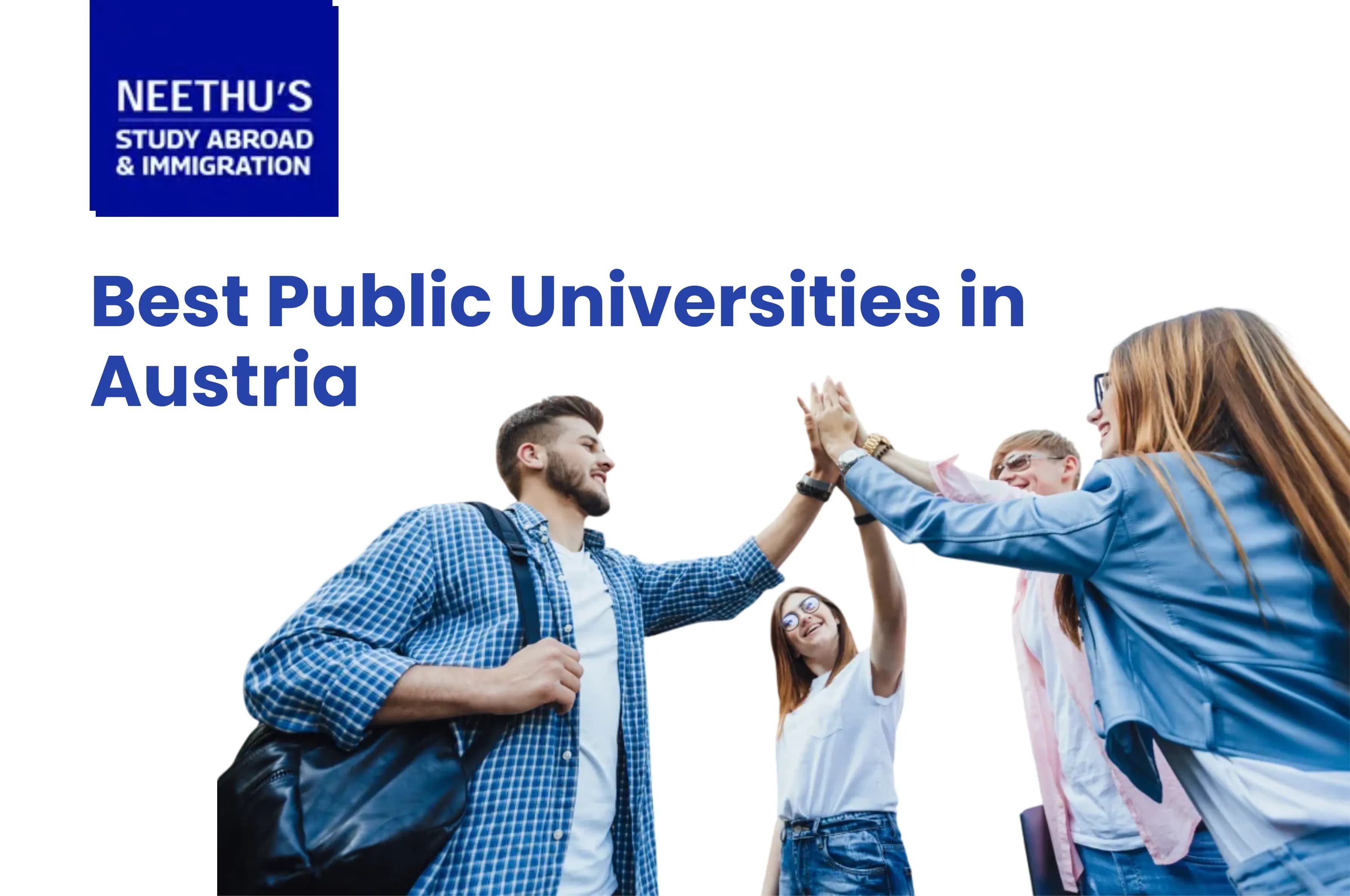 Students studying at a public university in Austria with a modern campus, research facilities, and an international academic environment.