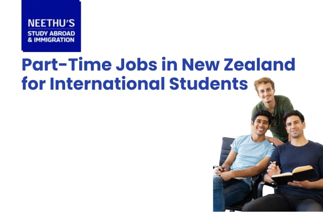 International students working part-time jobs in New Zealand