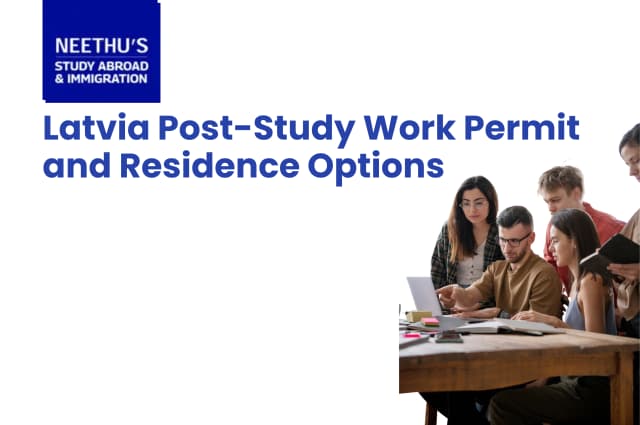 International student exploring Latvia post-study work visa and residence options