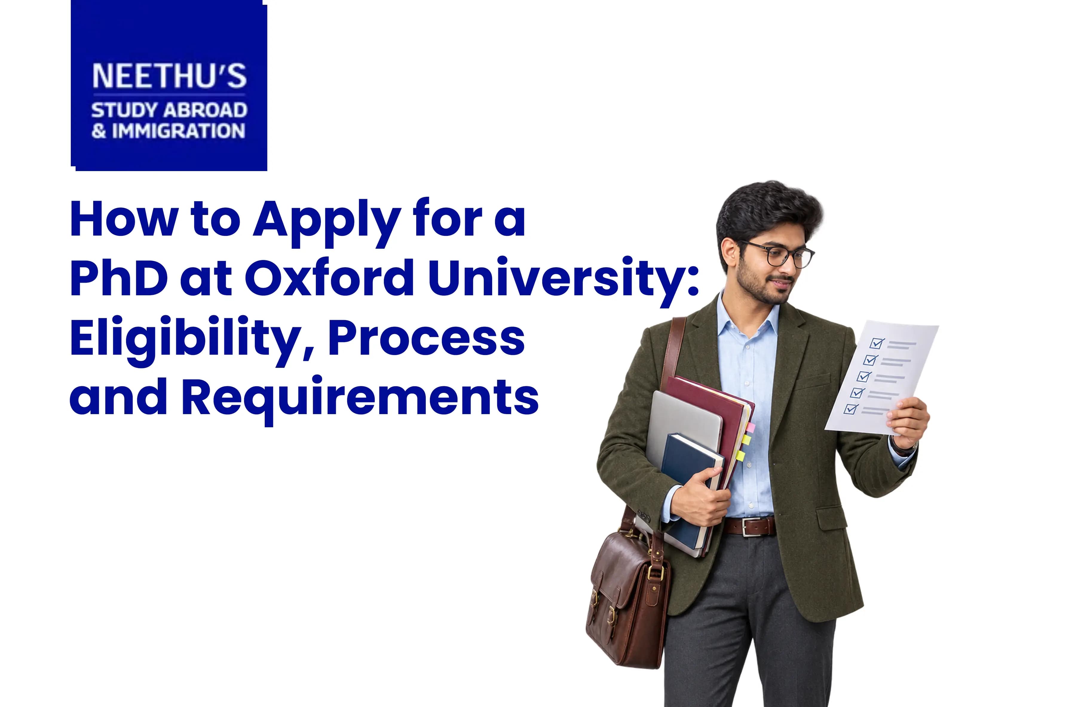 How to Apply for a PhD at Oxford University