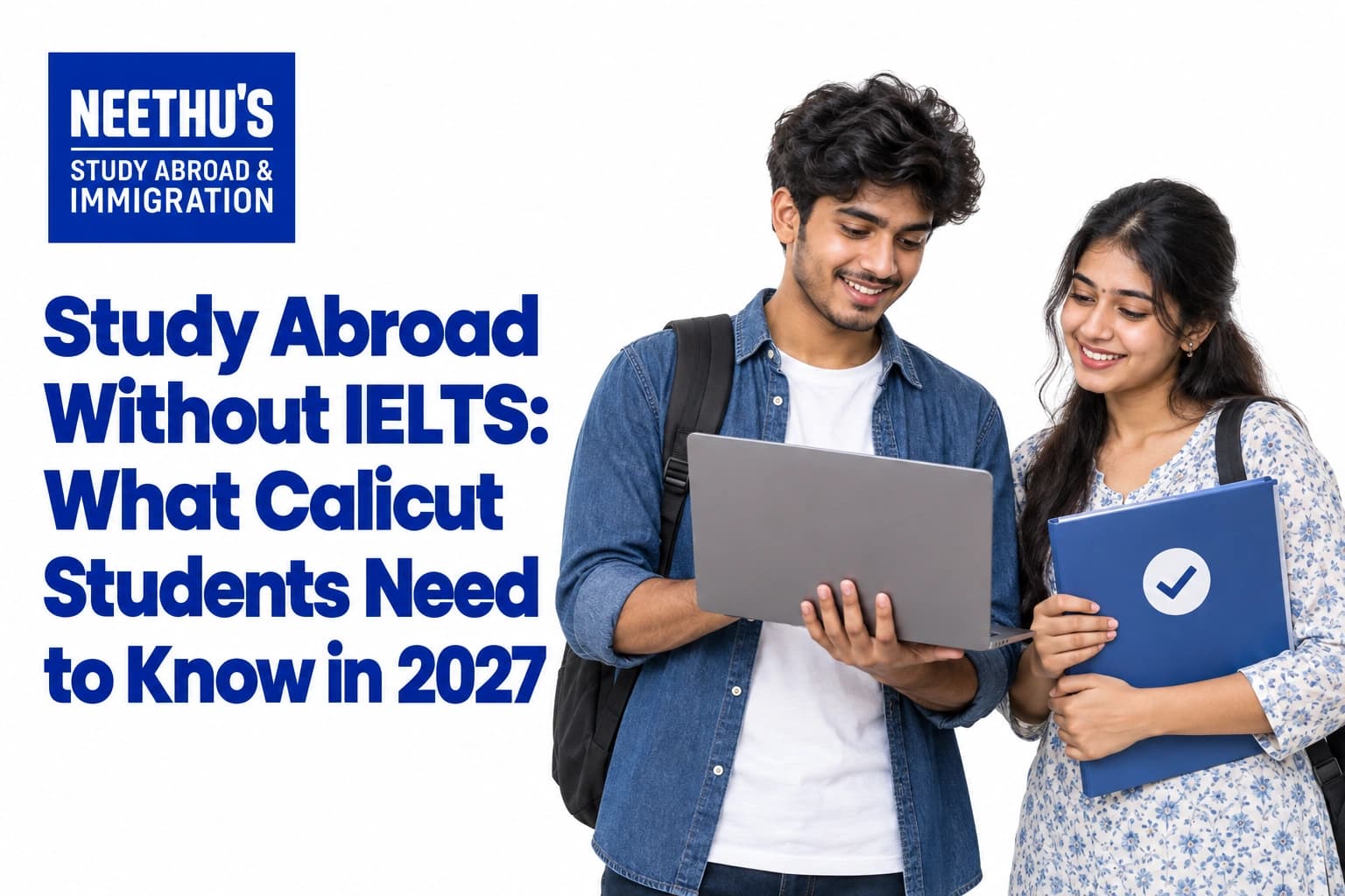 Calicut students exploring study-abroad opportunities without IELTS for the 2027 intake.