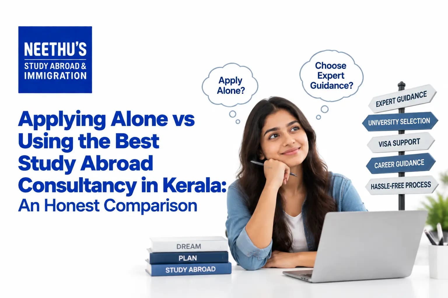 Study Abroad Consultancy vs Applying Alone: Complete Guide
