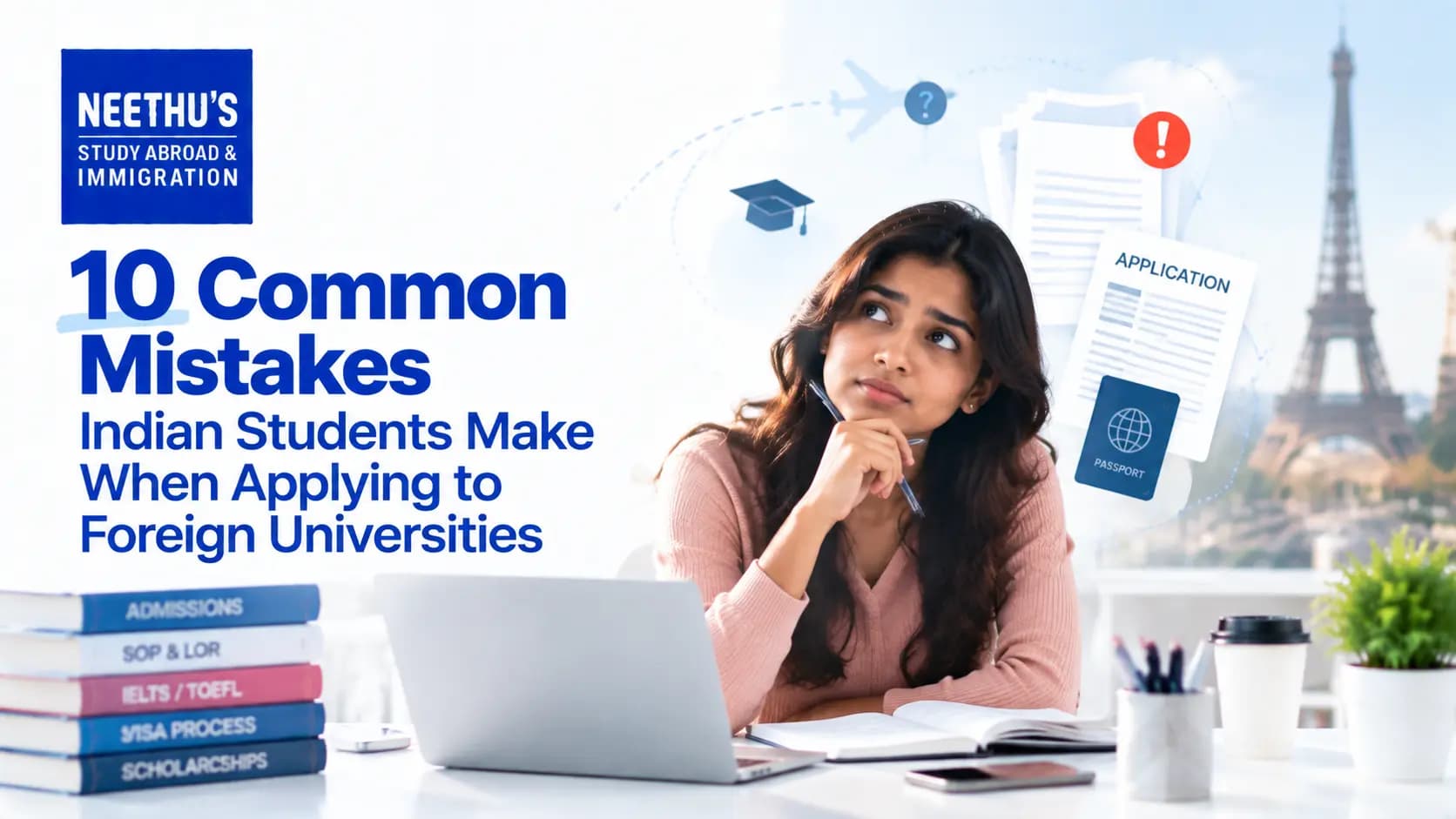 10 Common Mistakes Indian Students Make When Applying Abroad
