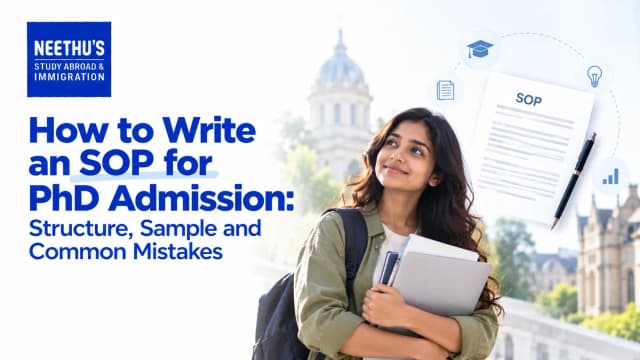 How to Write an SOP for PhD Admission