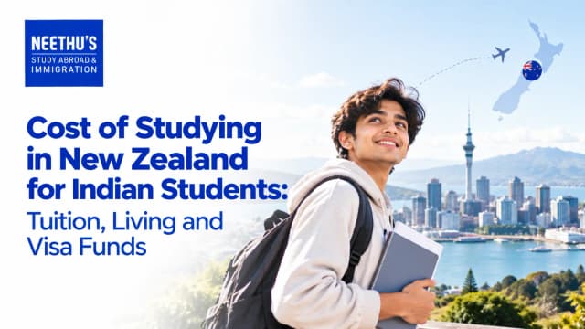 Cost of Studying in New Zealand for Indian Students: Fees