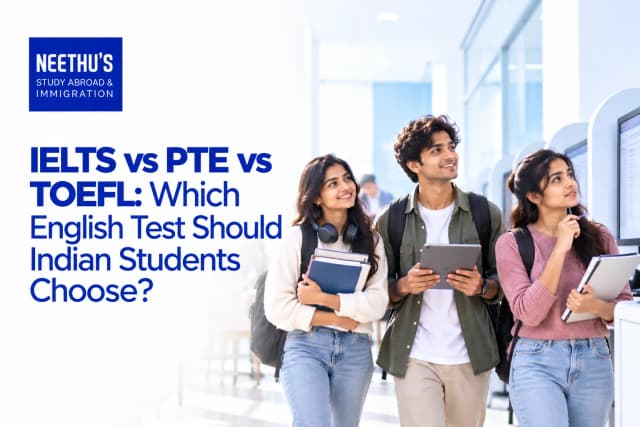 IELTS vs PTE vs TOEFL: Best English Test for Indian Students