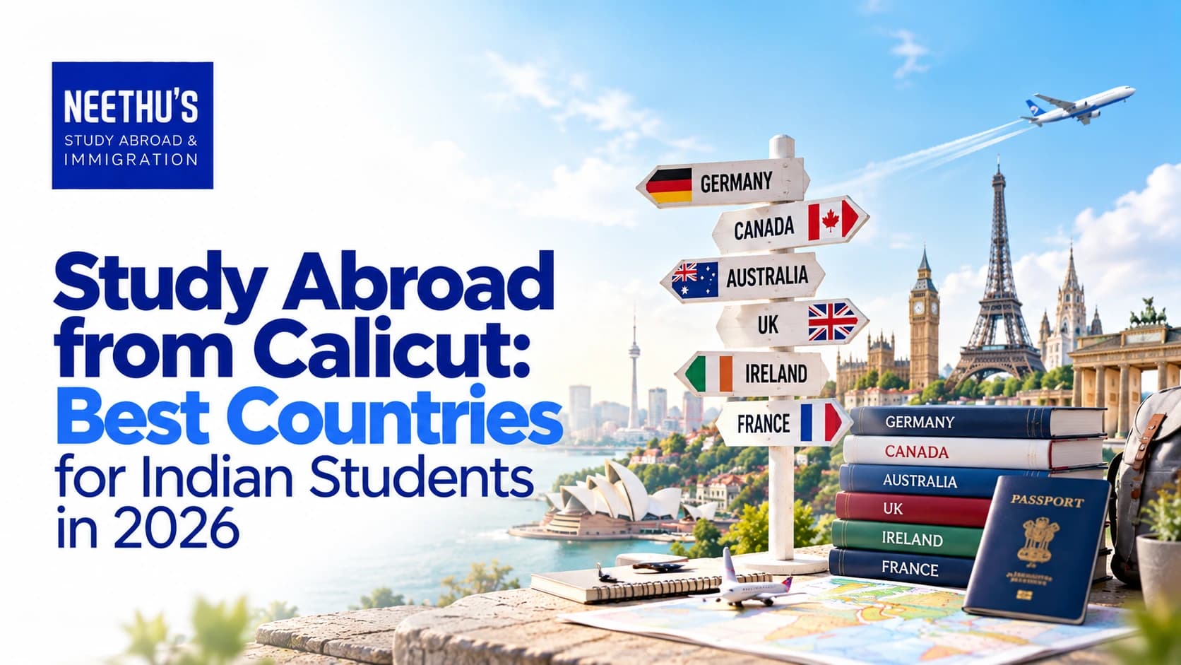 Study Abroad from Calicut: Top Countries for Indian Students 2026