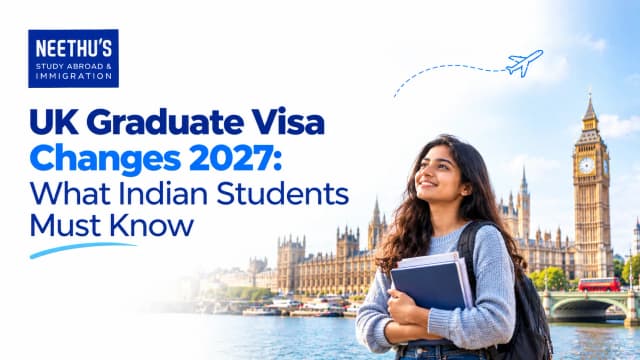 Indian students planning to study in the UK and exploring Graduate Visa changes for 2027.