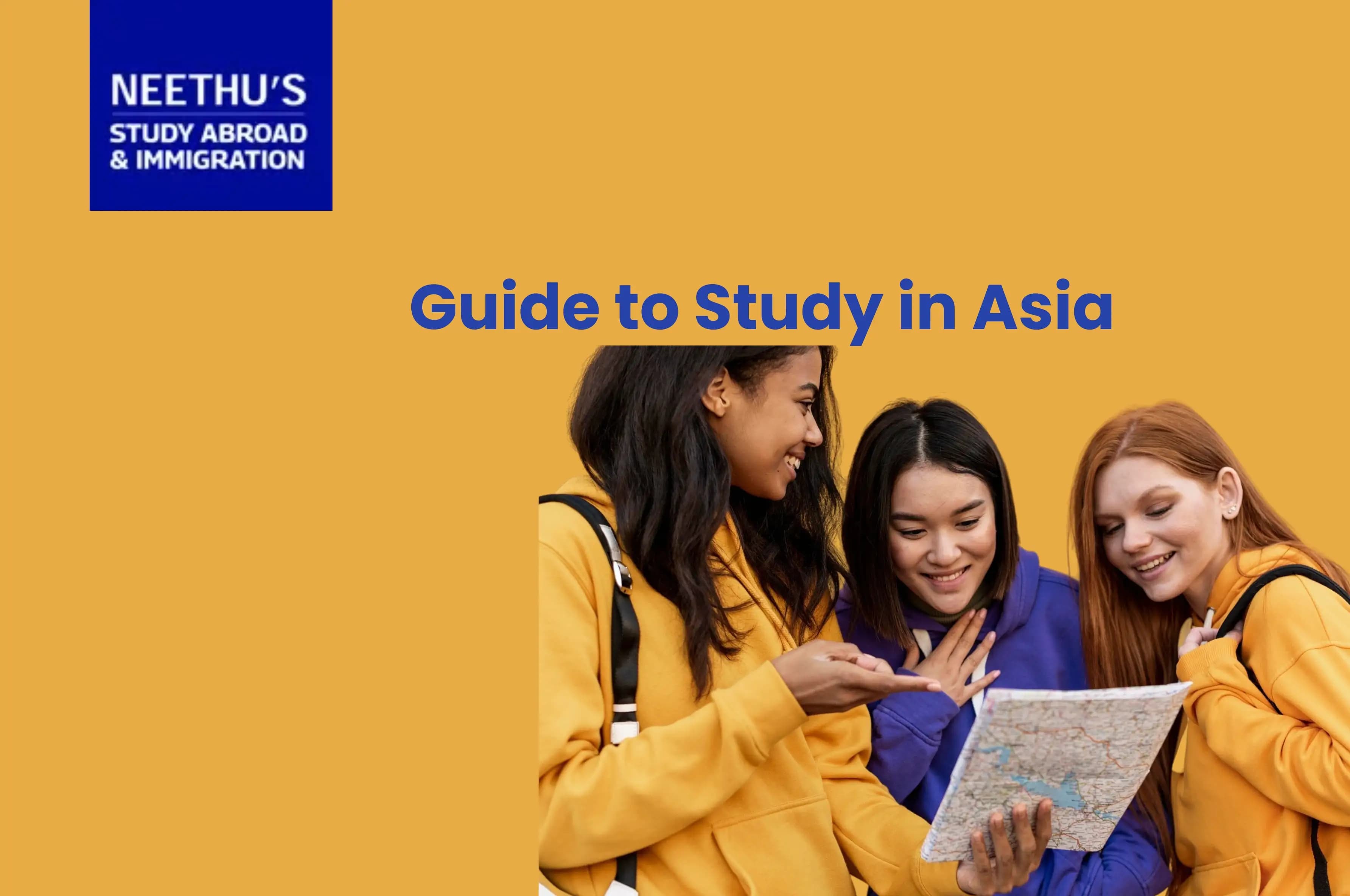 Step-by-step guide to study in Asia