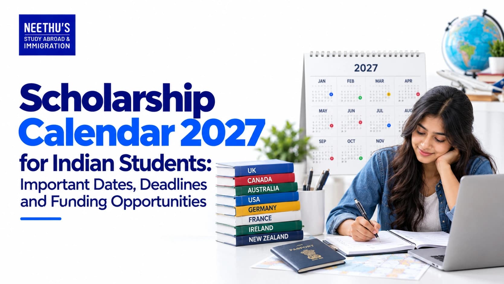 Scholarship Calendar 2027 for Indian Students: Deadlines & Funding